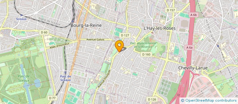 localisation de l'entreprise EVER MIND  L'HAY-LES-ROSES