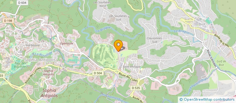 localisation de l'entreprise EVER TAN  BIOT