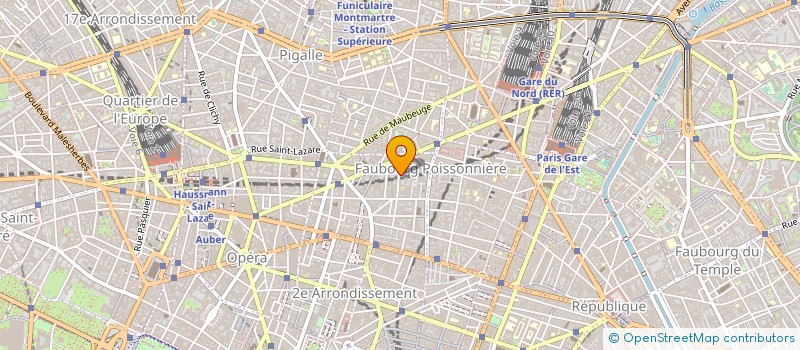 localisation de l'entreprise EVER WORKS à PARIS