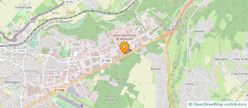 localisation de l'entreprise EVERAXIS INDUSTRIES à ANNEMASSE