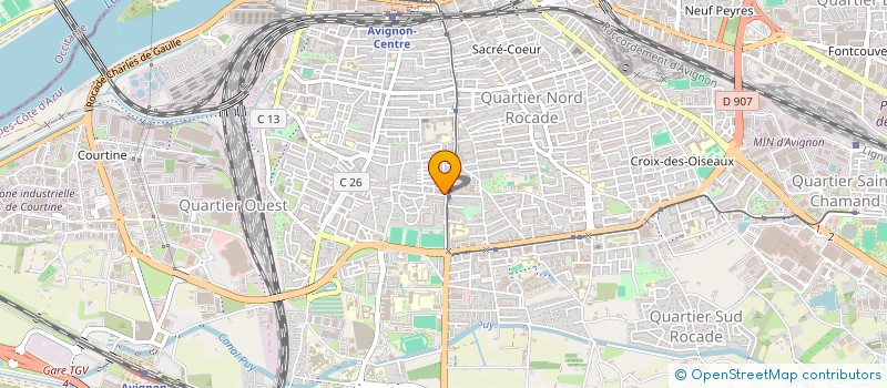 localisation de l'entreprise EVERDIS  AVIGNON