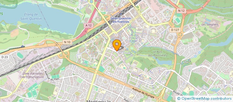 localisation de l'entreprise EVERDOME  MONTIGNY-LE-BRETONNEUX