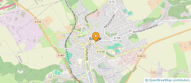 localisation de l'entreprise EVERDREAM  BOLBEC