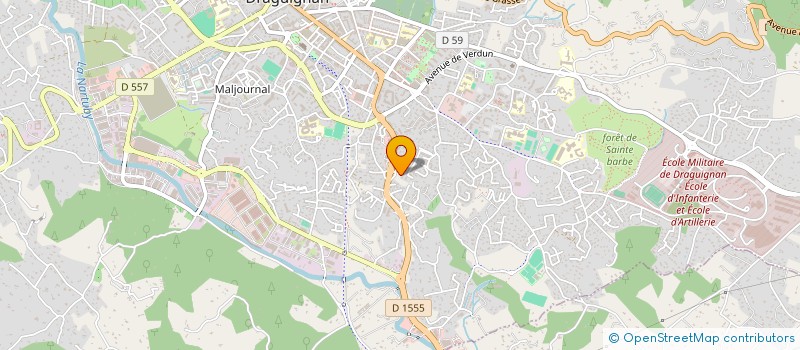 localisation de l'entreprise EVEREST  DRAGUIGNAN