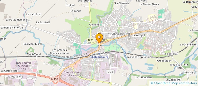 localisation de l'entreprise EVEREST  CHATEAUBOURG