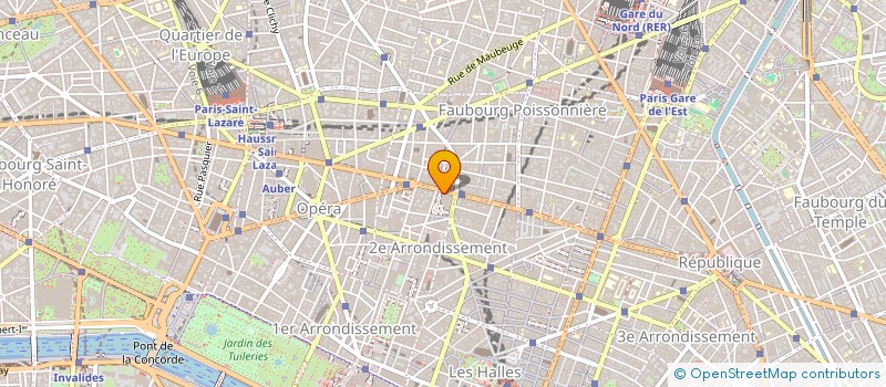 localisation de l'entreprise EVEREST  PARIS