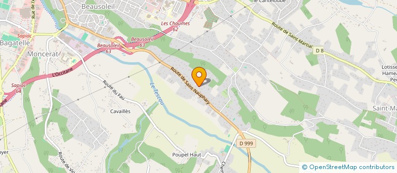 localisation de l'entreprise EVEREST  MONTAUBAN