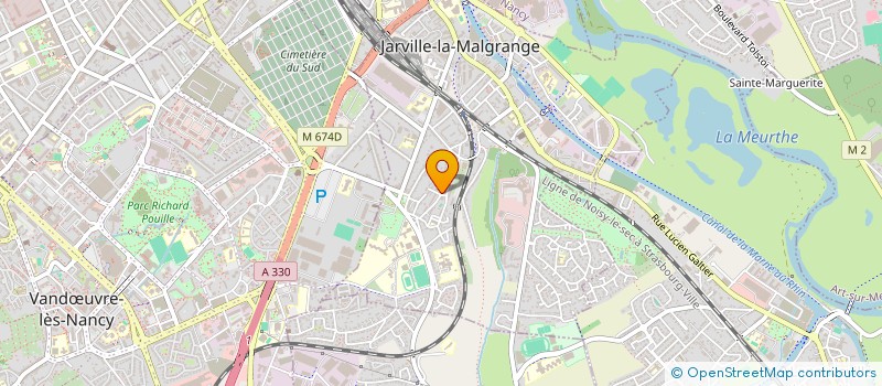 localisation de l'entreprise EVEREST  JARVILLE-LA-MALGRANGE