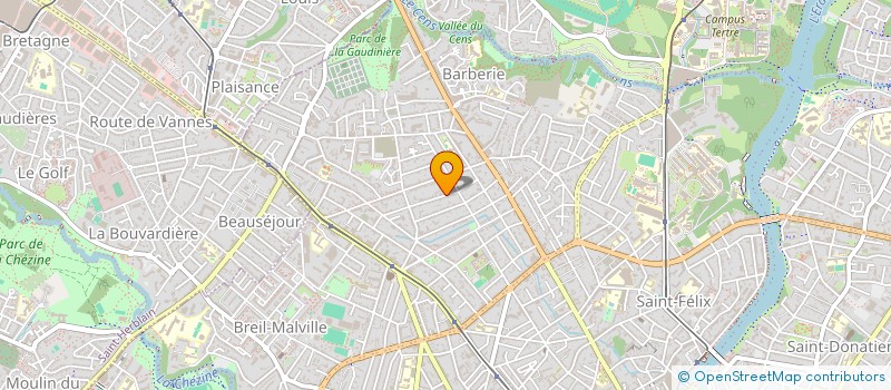 localisation de l'entreprise EVEREST  NANTES