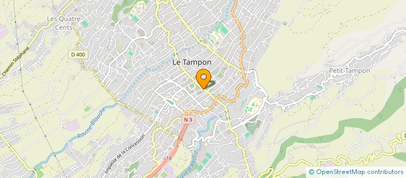 localisation de l'entreprise EVEREST DEVELOPPEMENT  LE TAMPON