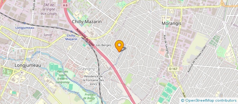 localisation de l'entreprise EVEREST EXPANSION à CHILLY-MAZARIN