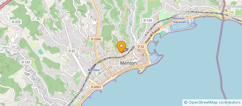 localisation de l'entreprise EVEREST HANDICAP06 à MENTON