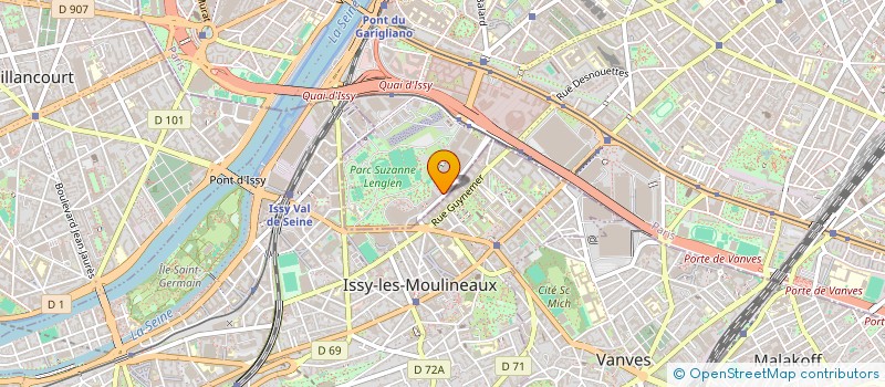 localisation de l'entreprise EVEREST PROMOTION  PARIS