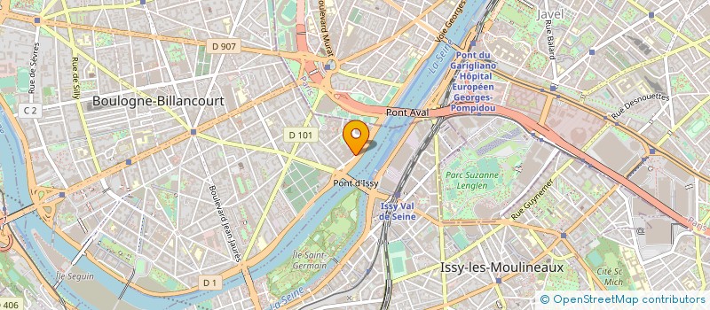 localisation de l'entreprise EVEREST SUBBIDCO à BOULOGNE-BILLANCOURT