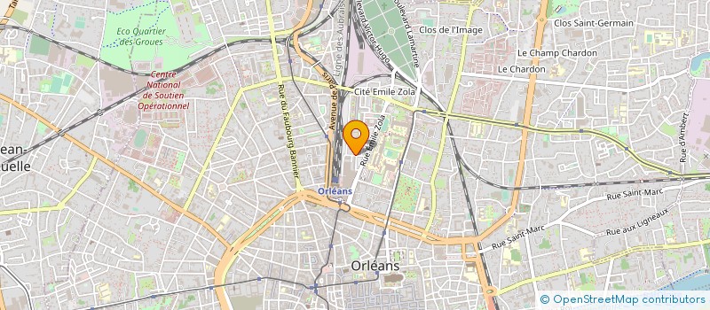 localisation de l'entreprise EVEREST TRAJECTOIRE  ORLEANS