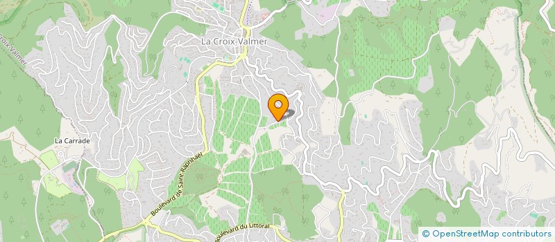 localisation de l'entreprise EVERESTATE  LA CROIX-VALMER