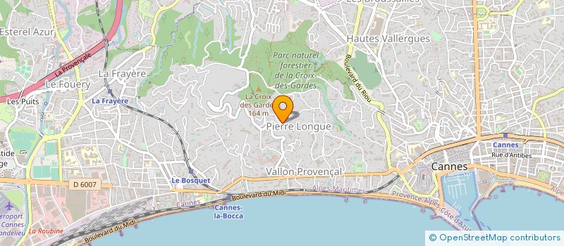 localisation de l'entreprise EVERFAIR INVESTMENT HOLDING à CANNES