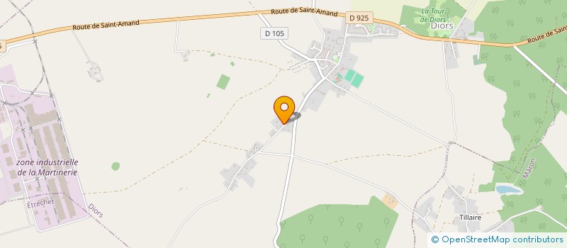 localisation de l'entreprise EVERFIT PRO à DIORS