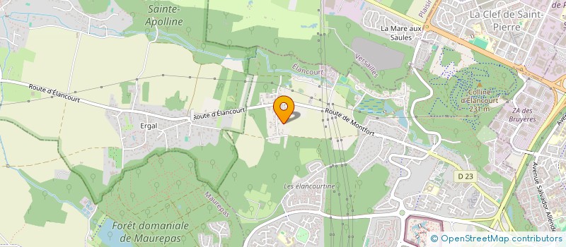 localisation de l'entreprise EVERFORWARD CONSULTING  ELANCOURT