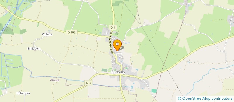 localisation de l'entreprise EVERGIE  MAGNE