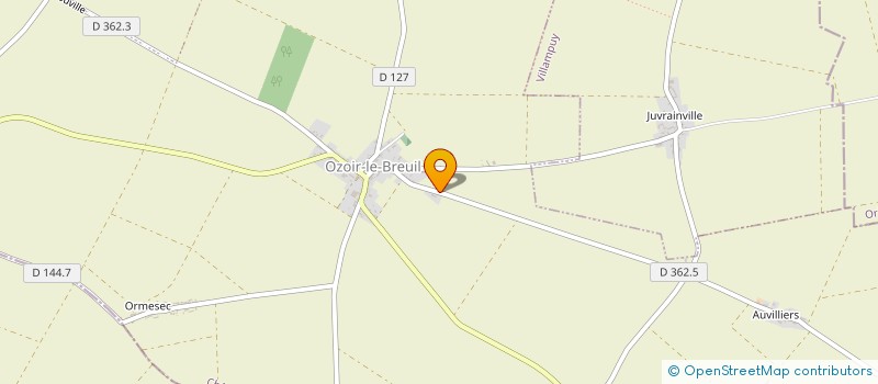 localisation de l'entreprise EVERGREEN 3.0 à SAINT-CHRISTOPHE