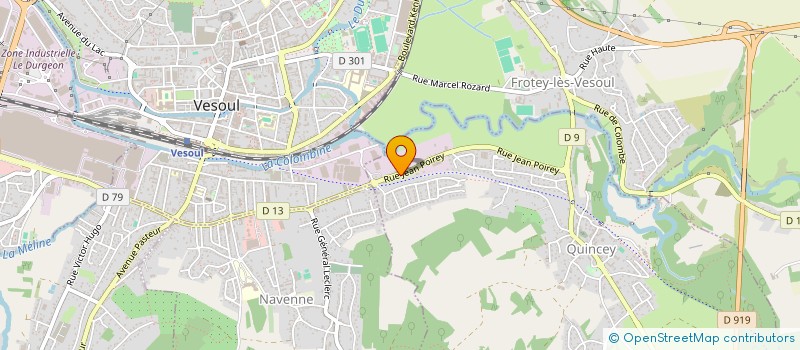 localisation de l'entreprise EVERGRIB  QUINCEY