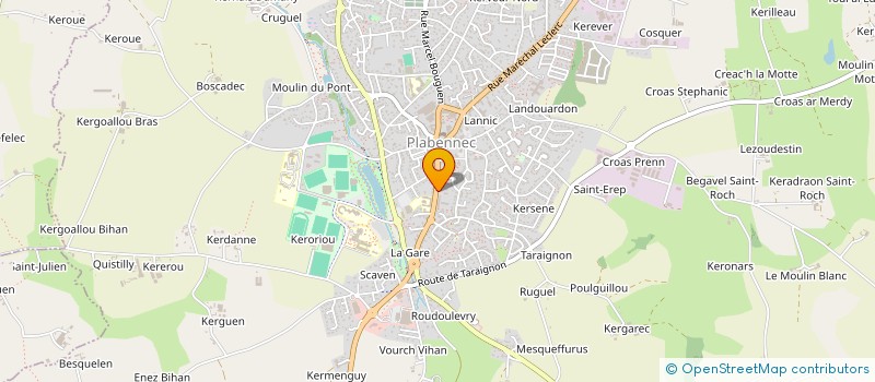 localisation de l'entreprise EVERIMPACT à PLABENNEC