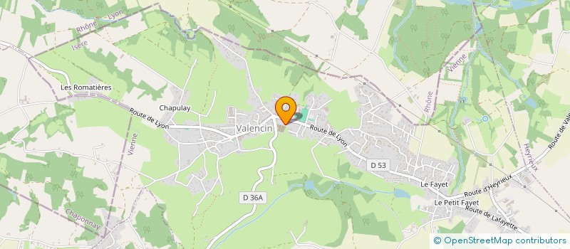 localisation de l'entreprise EVERJACE PARTICIPATIONS  VALENCIN