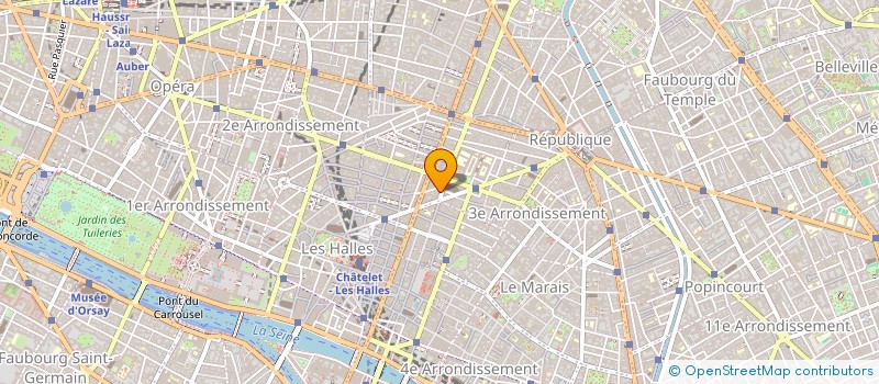 localisation de l'entreprise EVERLINK  PARIS