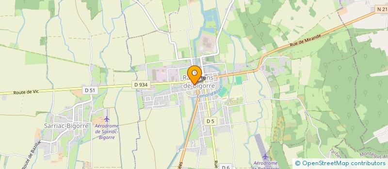 localisation de l'entreprise EVERLUM  TARBES