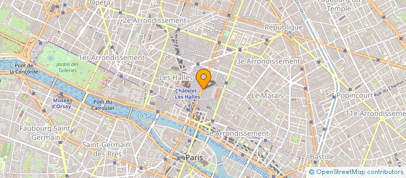 localisation de l'entreprise EVERMICE CONSULTING à PARIS