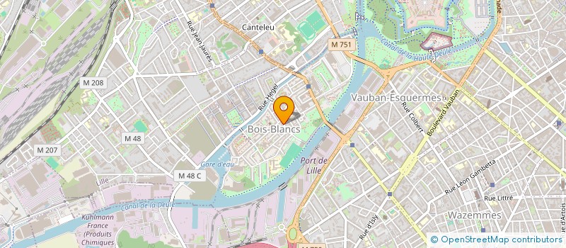 localisation de l'entreprise EVERNIA à LILLE