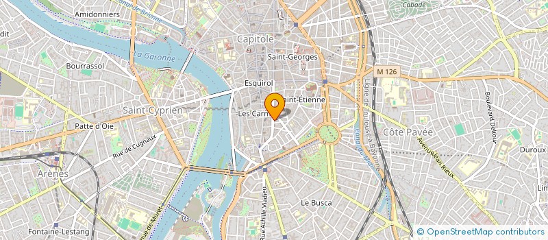 localisation de l'entreprise EVEROAK  TOULOUSE