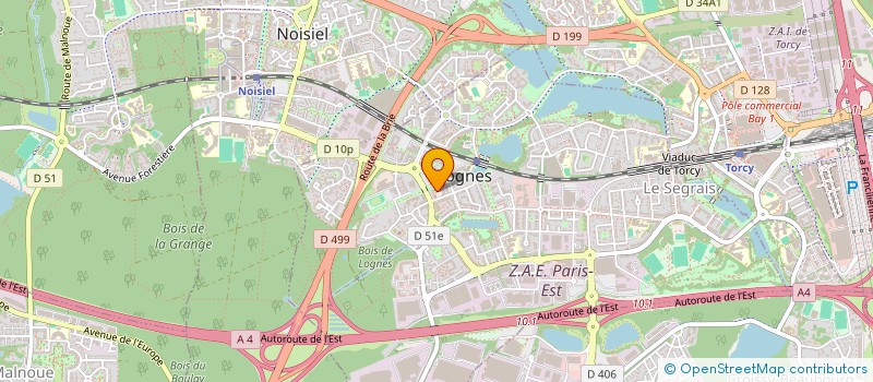 localisation de l'entreprise EVERSIM à LOGNES