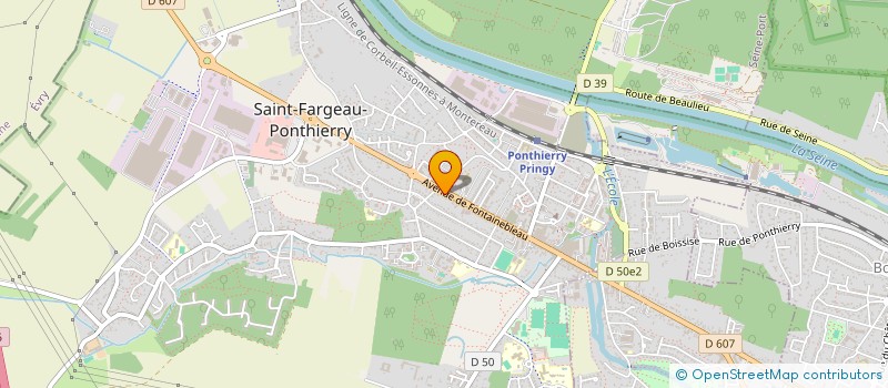 localisation de l'entreprise EVERSKIN CENTER  SAINT-FARGEAU-PONTHIERRY