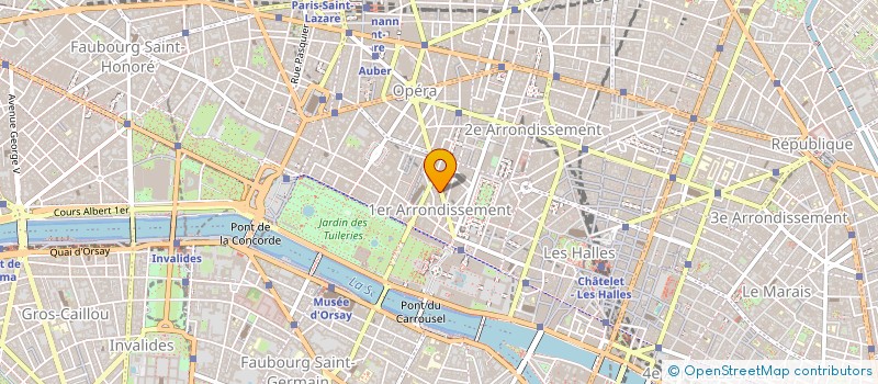 localisation de l'entreprise EVERSMILE à PARIS