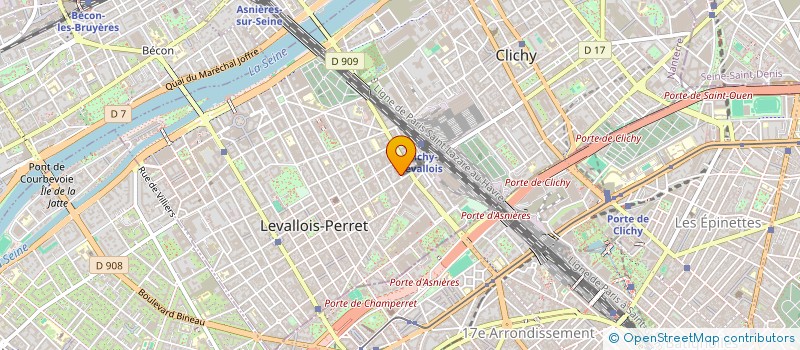 localisation de l'entreprise EVERSPEED LEARNING à LEVALLOIS-PERRET