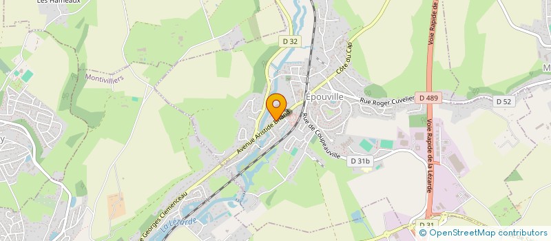 localisation de l'entreprise EVERSTOP à EPOUVILLE