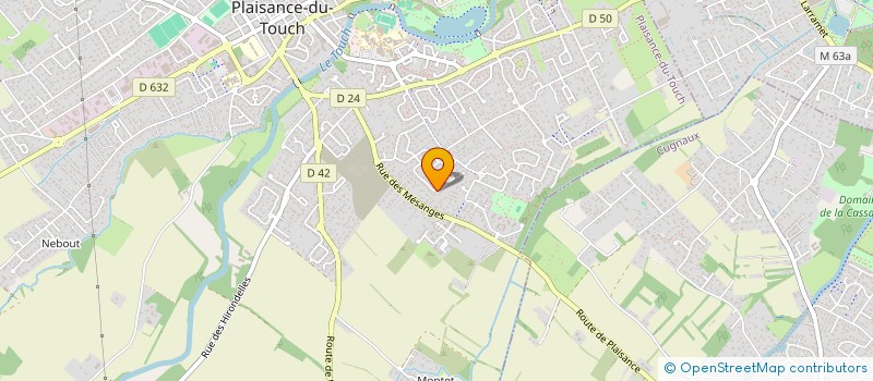 localisation de l'entreprise EVERWHERE JOURNEY SAS  PLAISANCE-DU-TOUCH