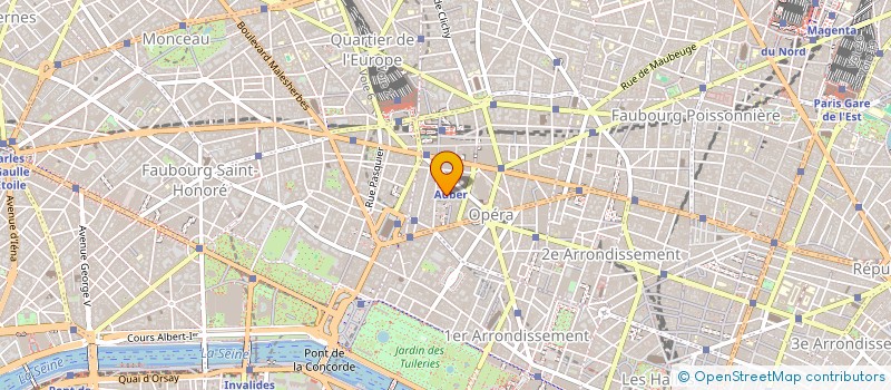 localisation de l'entreprise EVERWOOD  PARIS