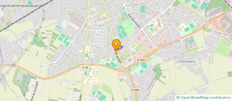 localisation de l'entreprise EVERY à CHATEAUROUX