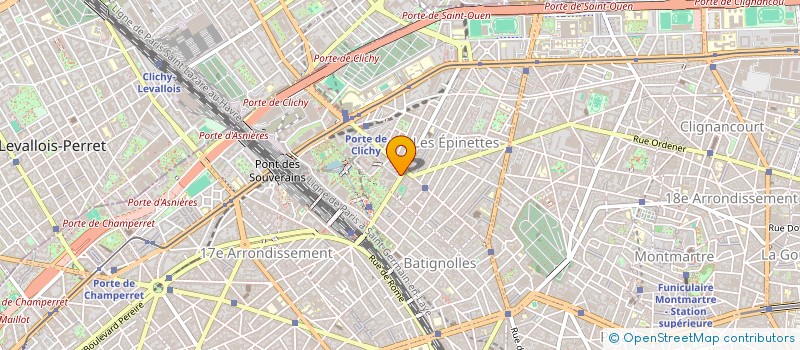localisation de l'entreprise EVERY SHOES à PARIS
