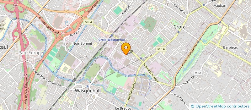 localisation de l'entreprise EVERY'WON  CROIX