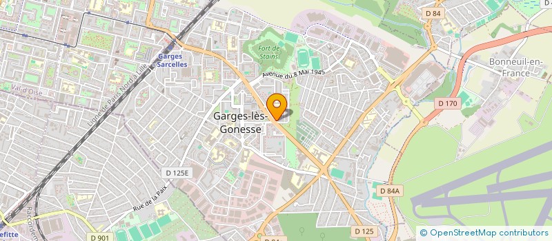 localisation de l'entreprise EVERYDAY  GARGES-LES-GONESSE