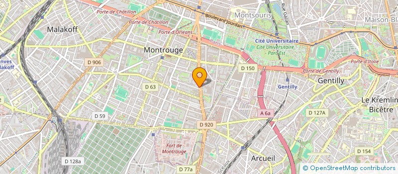 localisation de l'entreprise EVERYDAY SUN  MONTROUGE