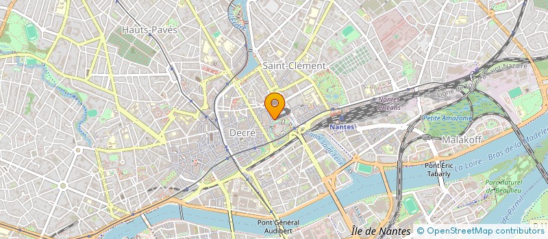 localisation de l'entreprise EVERYWEAR.STORE  NANTES