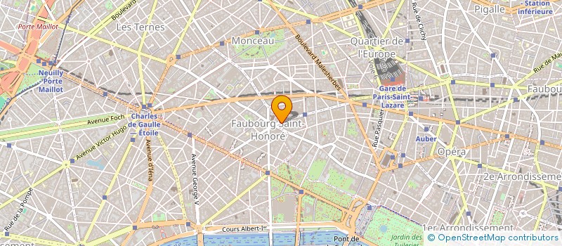 localisation de l'entreprise EVF  PARIS