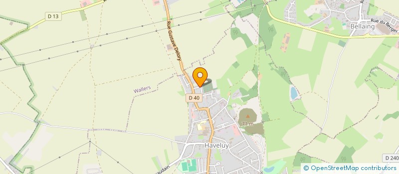 localisation de l'entreprise EVFP  HAVELUY