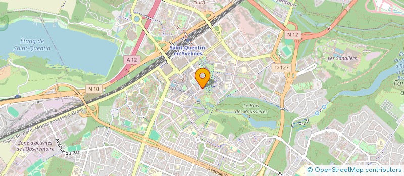 localisation de l'entreprise EVI CORP  GUYANCOURT