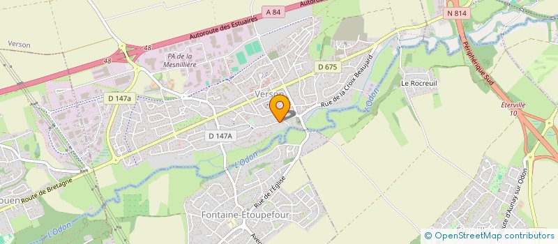 localisation de l'entreprise EVI'DANSE JAZZ VERSON  VERSON